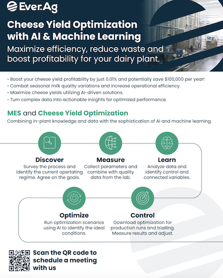 Cheese Yields optimization flyer